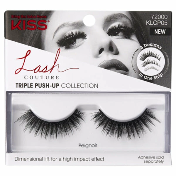 Kiss Lashes New Arrivals Kiss Lash Couture Triple Push-Up - Peignoir 3 Kiss Lashes New Arrivals Kiss Lash Couture Triple Push-Up - Peignoir