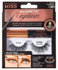 Kiss Lashes Kiss Magnetic Eyeliner & Lash Kit - Entice New Arrivals