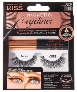 Kiss Lashes Kiss Magnetic Eyeliner & Lash Kit - Tempt