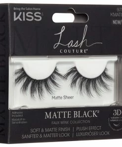 Kiss Lashes New Arrivals Kiss Matte Black Faux Mink Collection - Matte Sheer