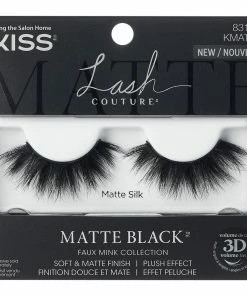 Kiss Lashes Kiss Matte Black Faux Mink Collection - Matte Silk