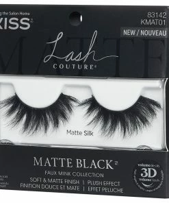 Kiss Lashes Kiss Matte Black Faux Mink Collection - Matte Silk
