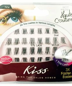 Kiss Lashes New Arrivals Kiss Haute Couture Trio Lashes - Medium Combo