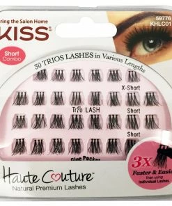 Kiss Lashes Kiss Haute Couture Trio Lashes - Short Combo