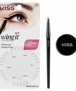 Kiss Lashes New Arrivals Kiss Wing It Eyeliner Kit