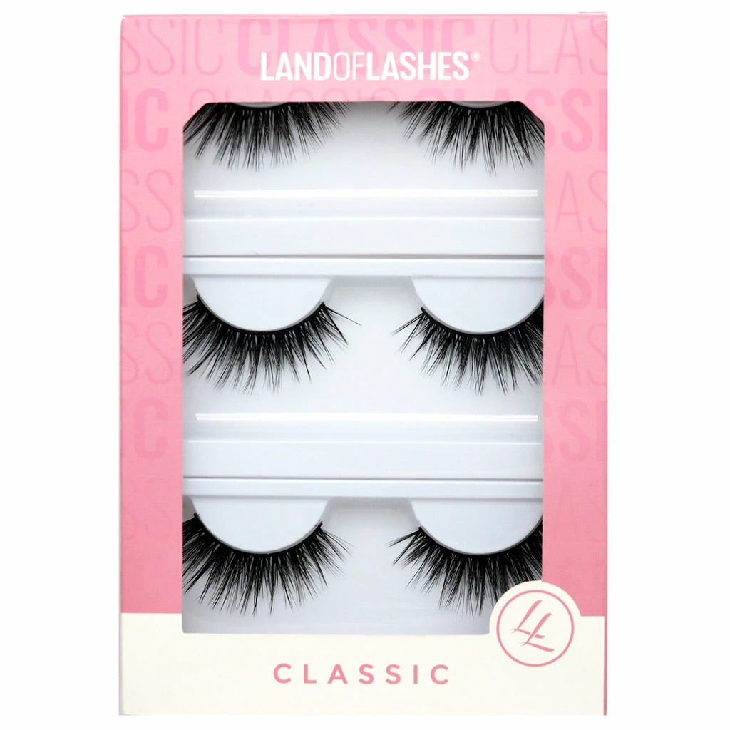 Land Of Lashes Faux Mink Lashes Multipack - Wisper 3 Land Of Lashes Faux Mink Lashes Multipack - Wisper