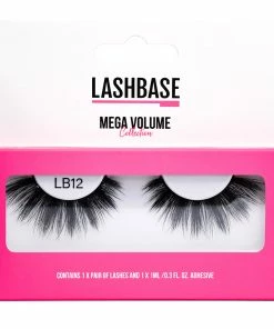 LashBase Beauty Mega Volume False Eyelashes - LB12 New Arrivals