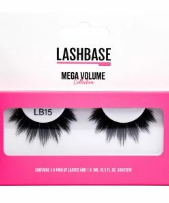 LashBase Beauty Mega Volume False Eyelashes - LB15