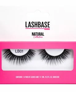LashBase Beauty Natural False Eyelashes - LB01