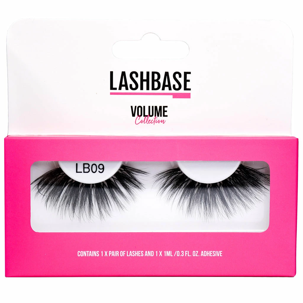 New Arrivals LashBase Beauty Volume False Eyelashes - LB09 3 New Arrivals LashBase Beauty Volume False Eyelashes - LB09
