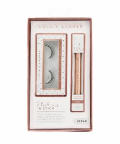 Lola's Lashes Flick & Stick Kit - Jade With Clear Liner Best Sellers