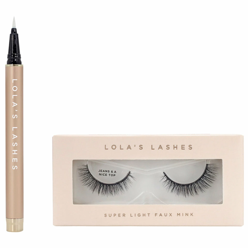 Best Sellers Lola's Lashes Flick & Stick Kit - Jeans & A Nice Top With Clear Liner 4 Best Sellers Lola's Lashes Flick & Stick Kit - Jeans & A Nice Top With Clear Liner