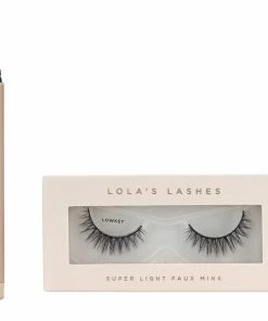 Lola's Lashes Flick & Stick Kit - Lowkey With Black Liner Best Sellers