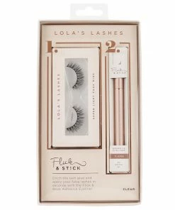 Lola's Lashes Flick & Stick Kit - Lowkey With Clear Liner Natural