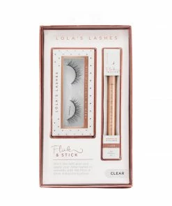 Lola's Lashes Flick & Stick Kit - Sapphire With Clear Liner