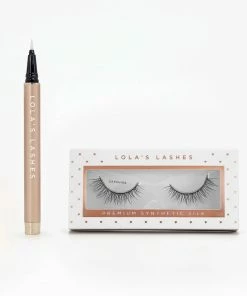 Lola's Lashes Flick & Stick Kit - Sapphire With Clear Liner 7 Lola's Lashes Flick & Stick Kit - Sapphire With Clear Liner
