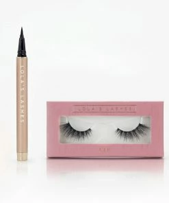 New Arrivals Lola's Lashes X Liberty Flick & Stick Kit - VIP With Black Liner