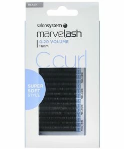 Salon System Best Sellers Marvelash C Curl Lashes 0.20 Volume Super Soft (11mm)