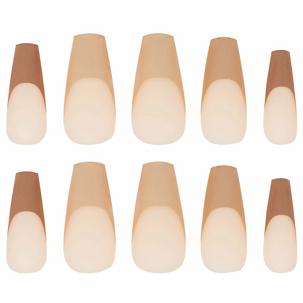 Nail HQ False Nails Long Coffin - Nude Tips New Arrivals 4 Nail HQ False Nails Long Coffin - Nude Tips New Arrivals