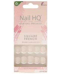 New Arrivals Nail HQ False Nails Square - French