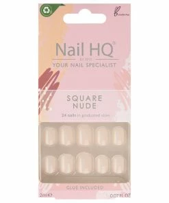 Nail HQ False Nails Square - Nude New Arrivals