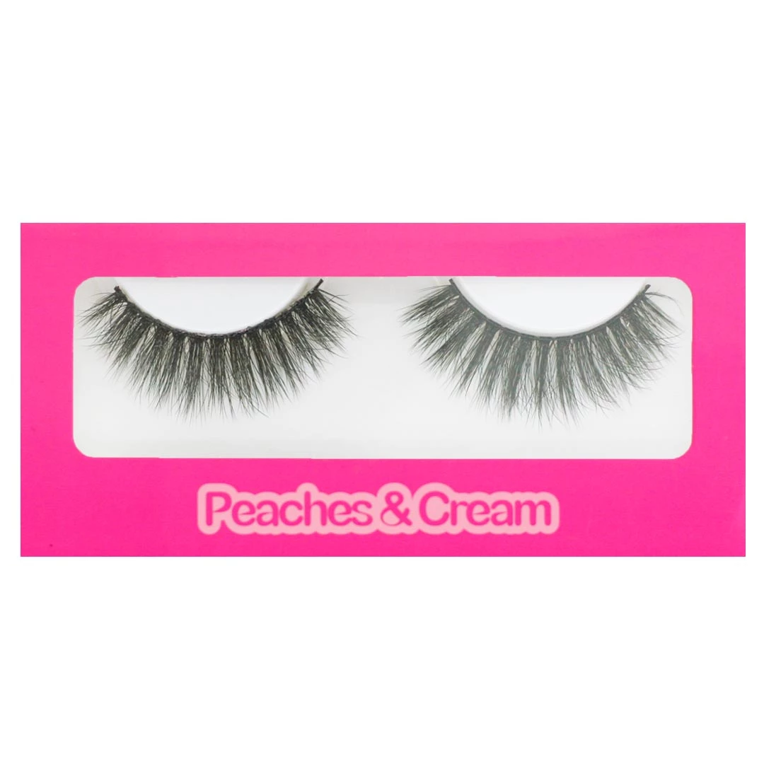 Peaches And Cream Faux Mink Lashes - Style No. 27 3 Peaches And Cream Faux Mink Lashes - Style No. 27