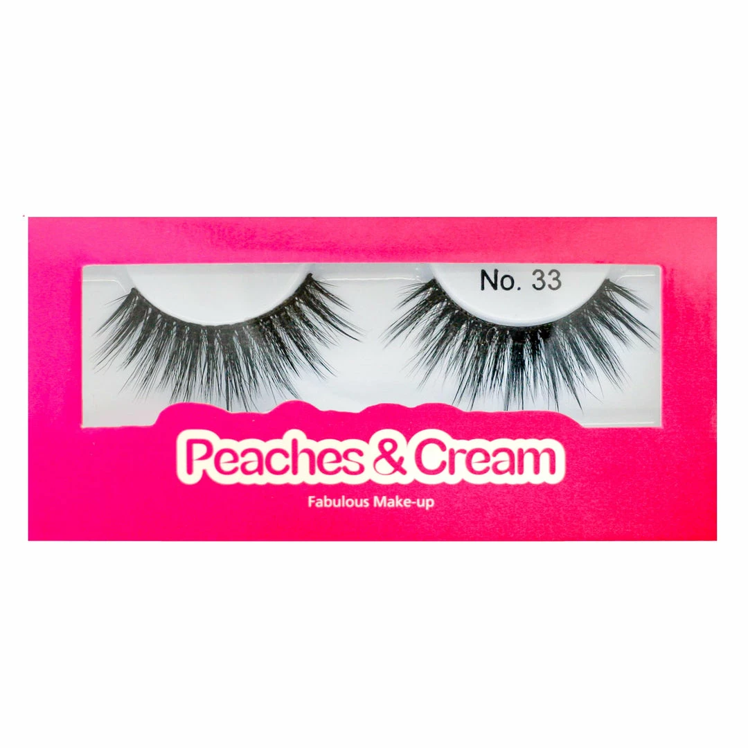 Peaches And Cream Faux Mink Lashes - Style No. 33 3 Peaches And Cream Faux Mink Lashes - Style No. 33