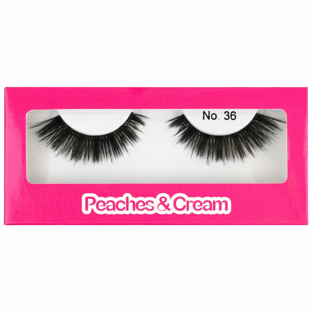 Peaches And Cream Faux Mink Lashes - Style No. 36 New Arrivals 3 Peaches And Cream Faux Mink Lashes - Style No. 36 New Arrivals