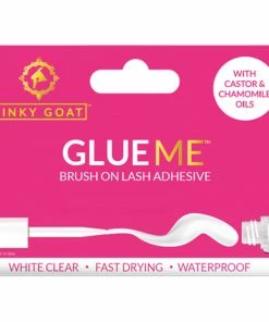 Pinky Goat - Glue Me Brush-on Lash Adhesive White/Clear (7g)