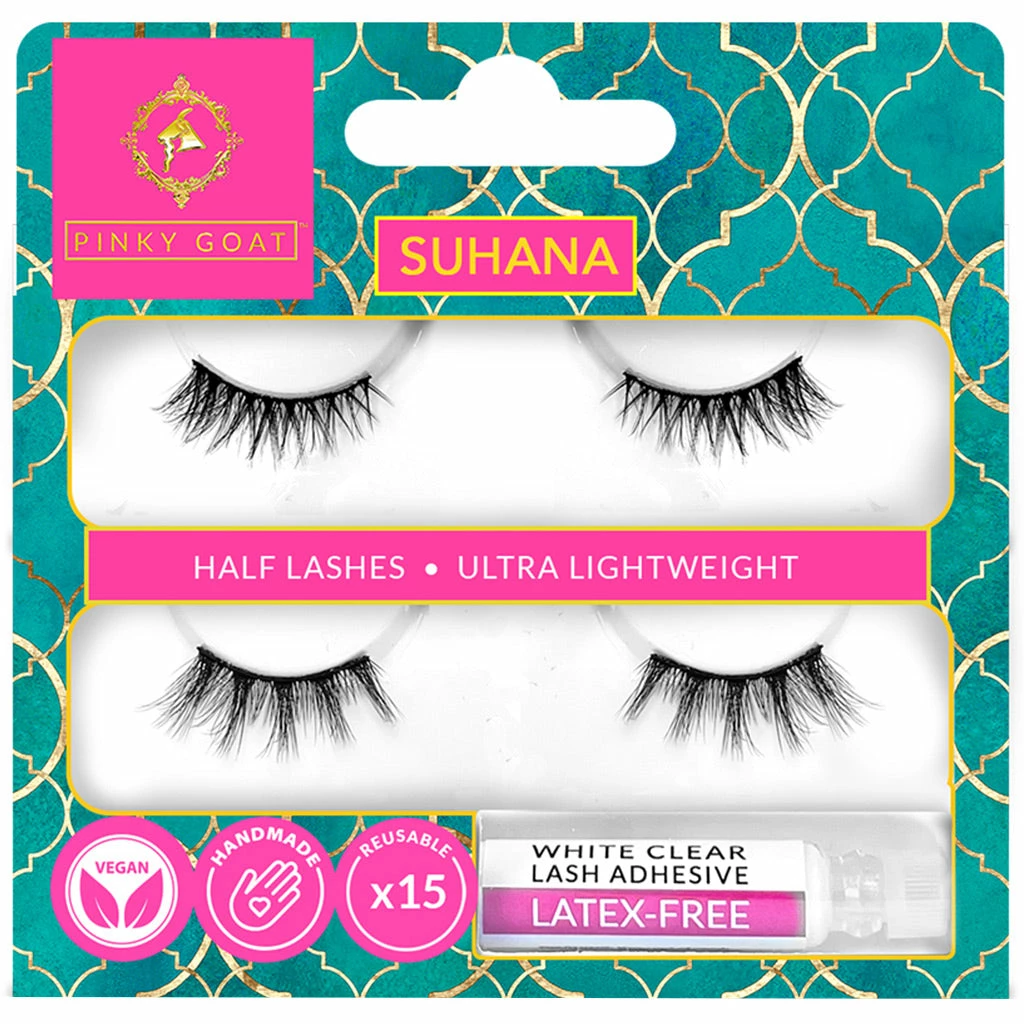 Pinky Goat Half Lashes Lash Set - Suhana New Arrivals 3 Pinky Goat Half Lashes Lash Set - Suhana New Arrivals