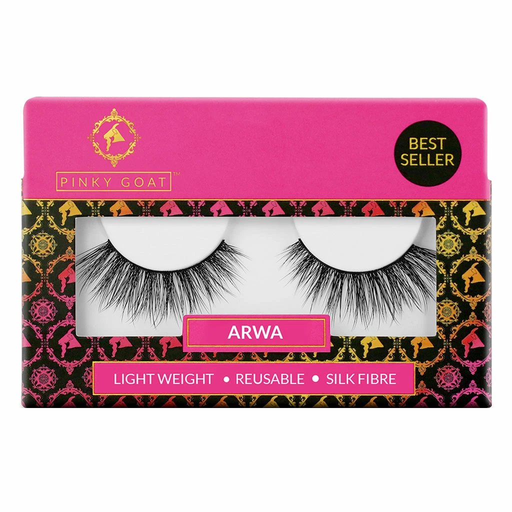 New Arrivals Pinky Goat Glam Collection Lashes - Arwa 3 New Arrivals Pinky Goat Glam Collection Lashes - Arwa