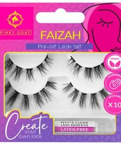 New Arrivals Pinky Goat Pre-Cut Lash Set - Faizah