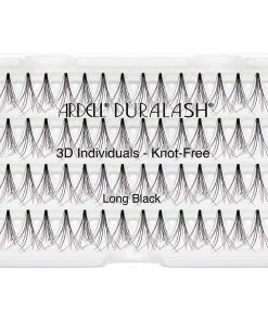New Arrivals Ardell Duralash 3D Individuals Knot Free - Long Black