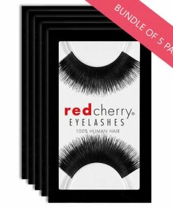 Red Cherry Lashes Style #201 Larou (BUNDLE OF 5 PAIRS)