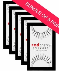 Best Sellers Red Cherry Lashes Style #83 Juno (BUNDLE OF 5 PAIRS)
