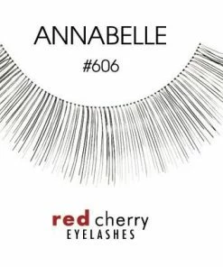 Red Cherry Lashes Style #606 (Annabelle)