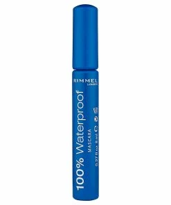 New Arrivals Rimmel 100% Waterproof Mascara 001 Black Black (8ml)