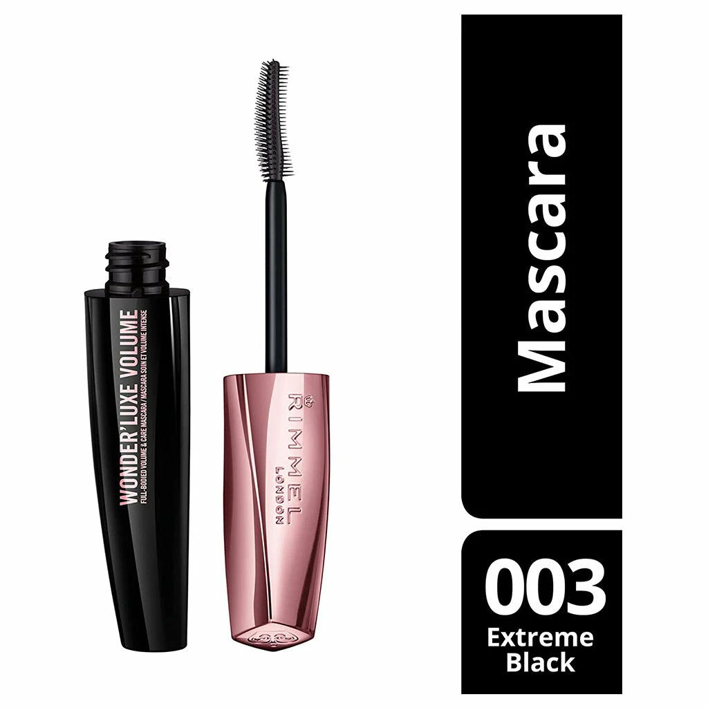 Rimmel Wonder Luxe Volume Mascara 003 Extreme Black (11ml) New Arrivals 5 Rimmel Wonder Luxe Volume Mascara 003 Extreme Black (11ml) New Arrivals