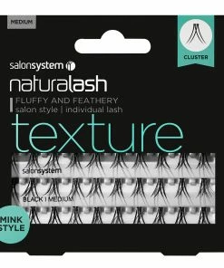 Salon System Cluster Lashes Mink Style Medium Black New Arrivals