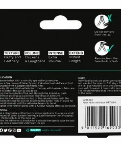 Salon System Cluster Lashes Mink Style Medium Black New Arrivals