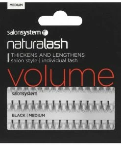 New Arrivals Salon System Individual Lashes Black Medium