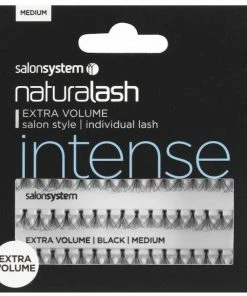 Salon System Individual Lashes Black Medium - Extra Volume New Arrivals