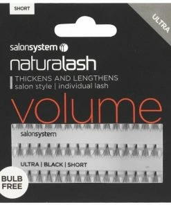 Salon System Individual Lashes BULB FREE Short Black New Arrivals