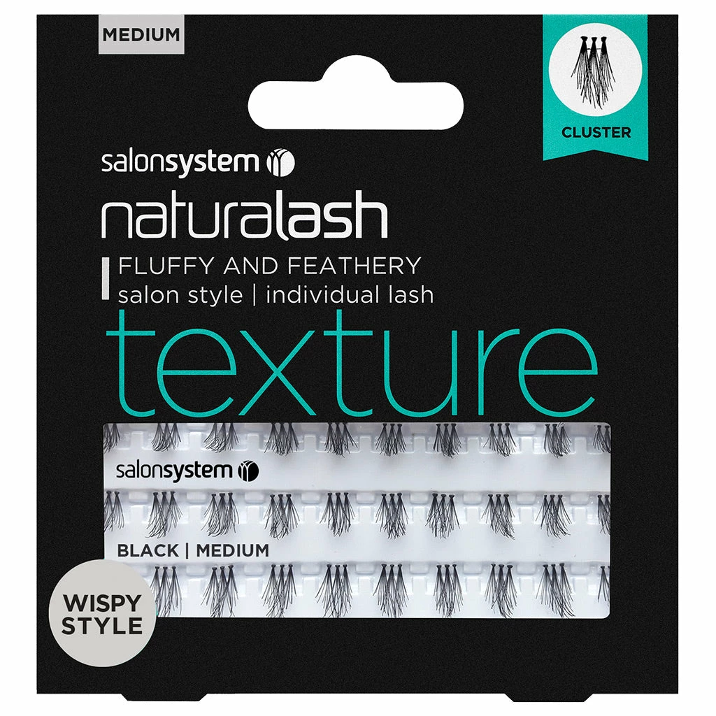 Salon System Individual Lashes Texture Cluster Medium New Arrivals 3 Salon System Individual Lashes Texture Cluster Medium New Arrivals