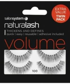 Salon System Naturalash 100 Black Volume (TWIN PACK) New Arrivals