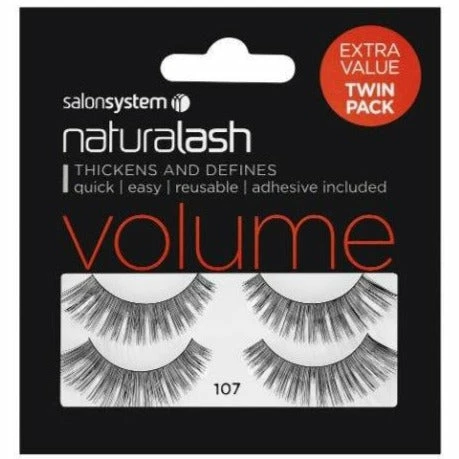 New Arrivals Salon System Naturalash 107 Black Volume (TWIN PACK) 3 New Arrivals Salon System Naturalash 107 Black Volume (TWIN PACK)