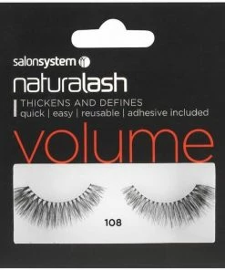 Salon System Naturalash 108 Black Volume