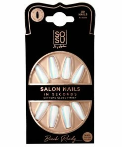 SOSU By SJ False Nails Ballerina Long Length - Beach Ready New Arrivals