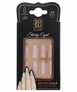 New Arrivals SOSU By SJ False Nails Ballerina Long Length - Starry Eyed