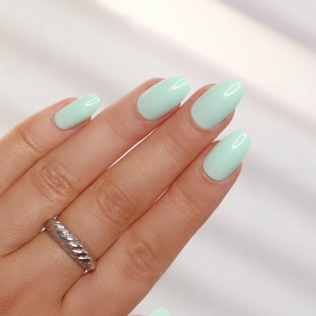 New Arrivals SOSU By SJ False Nails Ballerina Medium Length - Mojito 5 New Arrivals SOSU By SJ False Nails Ballerina Medium Length - Mojito